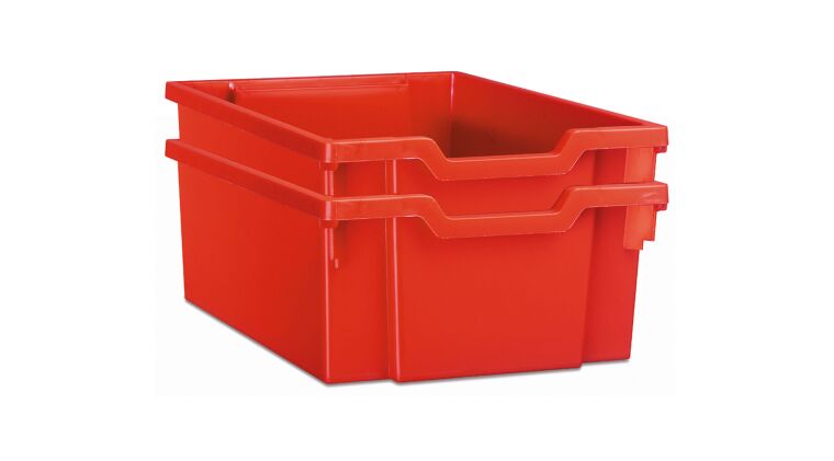 Medium container red, with beige runners - 372014MB_2.jpg