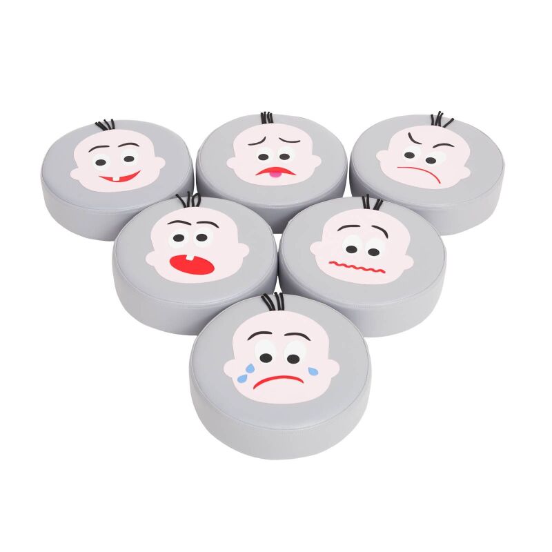 Emotions - set of poufs