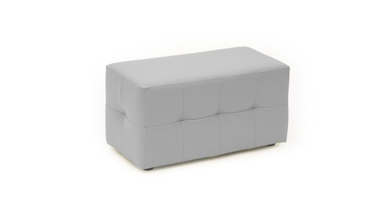 Upholstered pouf, grey - 4640408.jpg