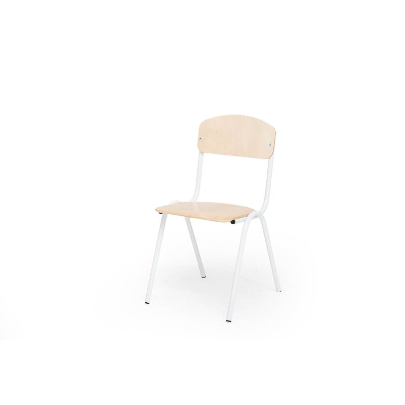 Adam chair, H 31 cm white