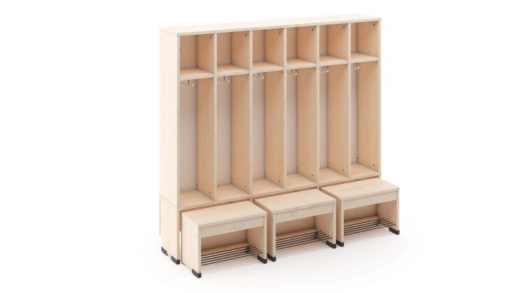 Cloakroom with a moveable seat - universal body 6, seat height:  26cm - 6512480EX_15.jpg